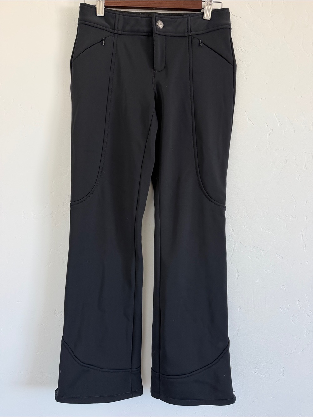 Athleta Snow Cruiser Pants Women’s 0 Black Fleece Lined Winter Ski Hiking 792950